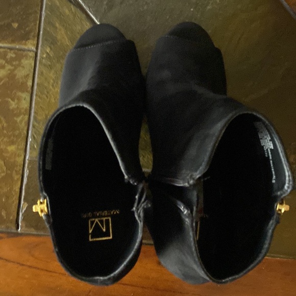 Suede Peep Toe Bootie Edelman Madden Nine West Camuto Macys Nordstroms 10 - Picture 4 of 9